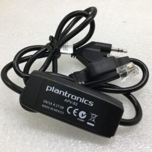🔗 Plantronics/Poly APV‑63 EHS Cable – Electronic Hook Switch Adapter