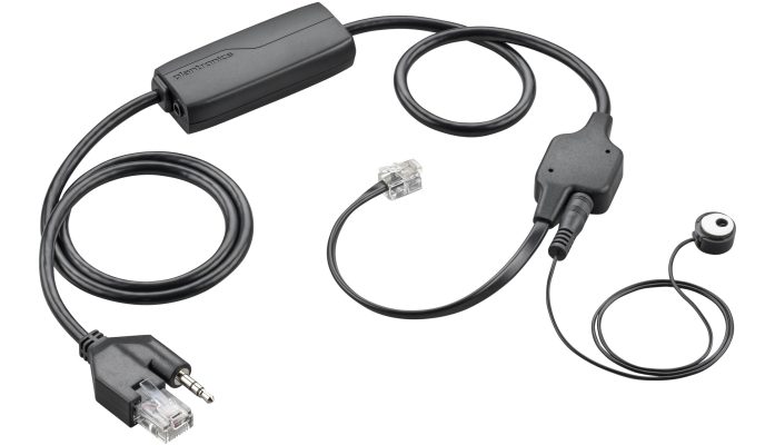 Poly APV-63 EHS Cable – Electronic Hook Switch Adapter for Avaya & Poly Headsets