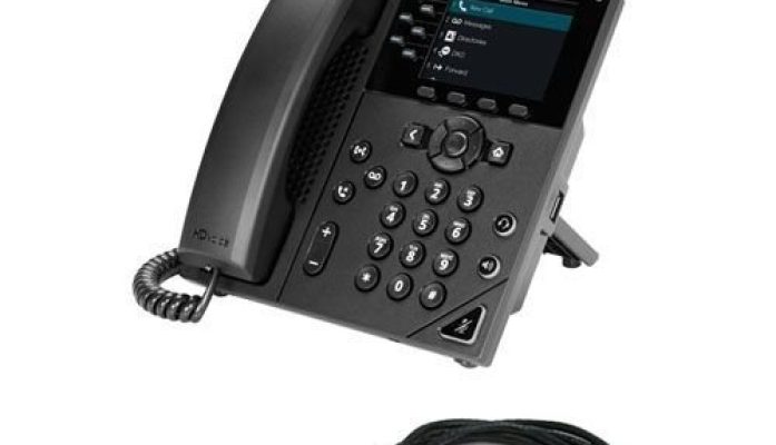 Poly VVX 350 IP Desk Phone: A Reliable Office Phone for Busy Work Environments